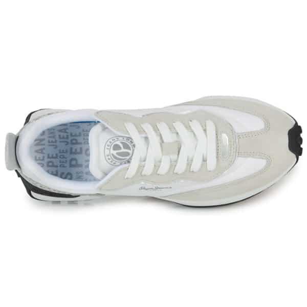 Γυναικείο Παπούτσι  Λευκό Sneaker lucky Leo Pepe Jeans PLS31486 801 - Image 6