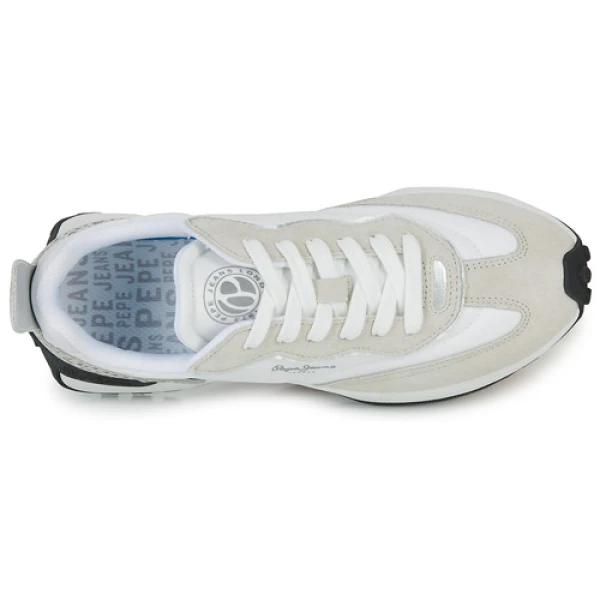 Γυναικείο Παπούτσι  Λευκό Sneaker lucky Leo Pepe Jeans PLS31486 801 - Image 6