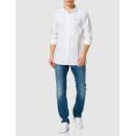 Ανδρικό Πουκάμισο Λινό TOMMY JEANS DM0DM16272 Λευκό - Image 2