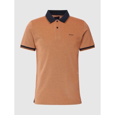Ανδρική Μπλούζα GANT POLO OXFORD PIQUE 2057029 Πορτοκαλί
