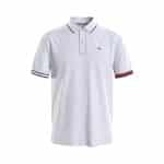 Ανδρική Μπλούζα TOMMY JEANS CUFFS POLO DM0DM12963 Λευκό