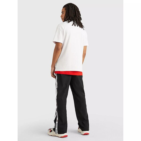 DM0DM16406-YBR_3 Ανδρική Μπλούζα TOMMY JEANS MODERN DM0DM16406 Λευκό - Image 3