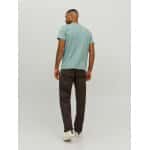 Ανδρική Μπλούζα JACK & JONES 12228078 Πετρόλ - Image 7