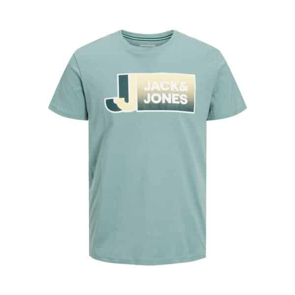 Ανδρική Μπλούζα JACK & JONES 12228078 Πετρόλ - Image 1