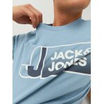 Ανδρική Μπλούζα JACK & JONES 12228078 Γαλάζιο - Image 3