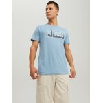 Ανδρική Μπλούζα JACK & JONES 12228078 Γαλάζιο - Image 5