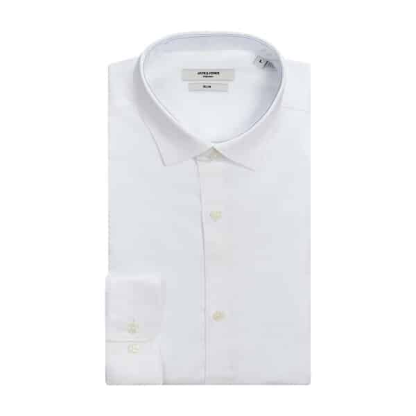 Ανδρικό Πουκάμισο JACK & JONES 12201905 Λευκό - Image 6