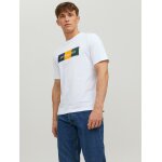 Ανδρική Μπλούζα JACK & JONES 12228542 Λευκό - Image 2