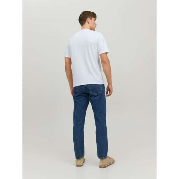 JACK&JONES_SpringSummer2023_4142419_12228542 (2) Ανδρική Μπλούζα JACK & JONES 12228542 Λευκό - Image 3