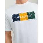 Ανδρική Μπλούζα JACK & JONES 12228542 Λευκό - Image 6