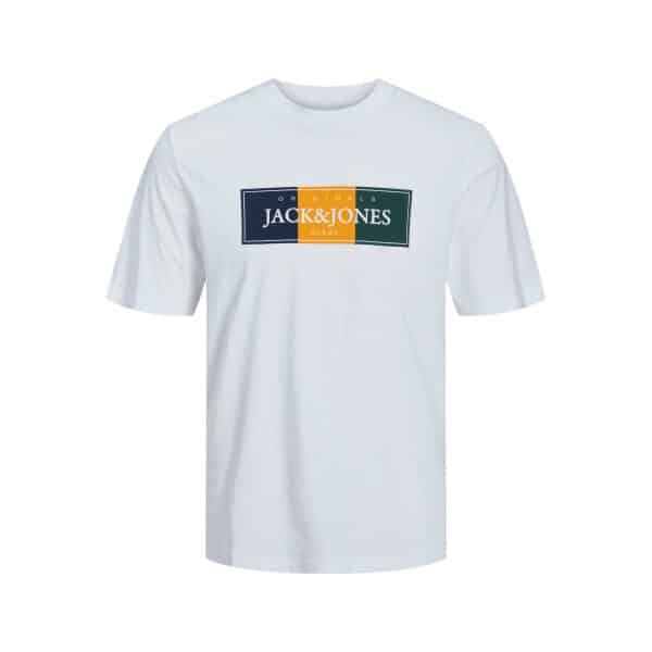 JACK&JONES_SpringSummer2023_4142419_12228542 Ανδρική Μπλούζα JACK & JONES 12228542 Λευκό - Image 1