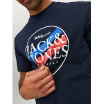 Ανδρική Μπλούζα JACK & JONES 12228542 Μπλε - Image 4