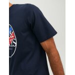 Ανδρική Μπλούζα JACK & JONES 12228542 Μπλε - Image 7