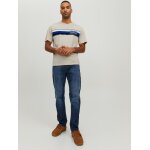 Ανδρική Μπλούζα JACK & JONES 12228542 Μπέζ - Image 6
