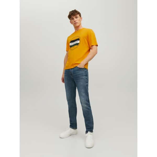 Ανδρική Μπλούζα JACK & JONES 12228542 Κίτρινη - Image 3