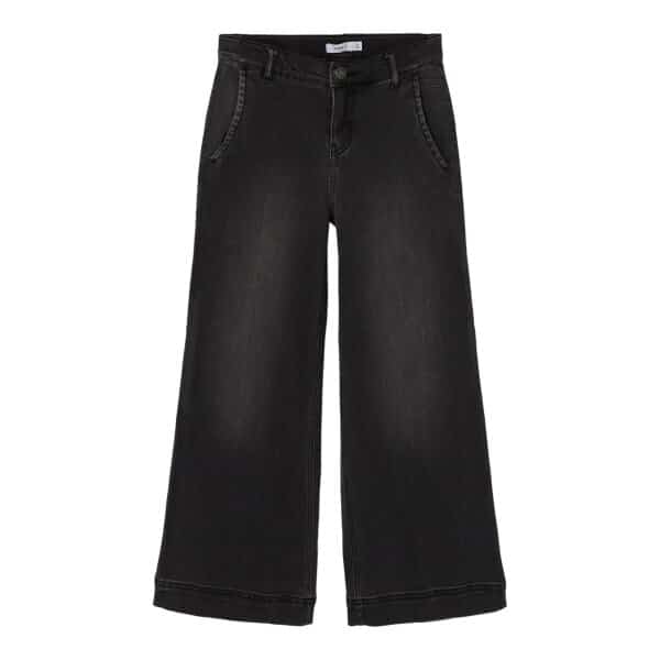 ΤΖΙΝ ΚΑΜΠΑΝΑ ΝΑΜΕ ΙΤ ΜΑΥΡΟ ΓΙΑ ΚΟΡΙΤΣΙ NKFBELLA HW WIDE JEANS 13216571 - Image 3