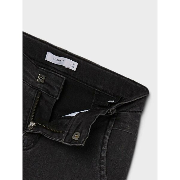 ΤΖΙΝ ΚΑΜΠΑΝΑ ΝΑΜΕ ΙΤ ΜΑΥΡΟ ΓΙΑ ΚΟΡΙΤΣΙ NKFBELLA HW WIDE JEANS 13216571 - Image 6