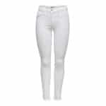 Γυναικείο Παντελόνι Jeans Λευκό ONLBLUSH MID 15155438 - Image 2