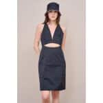 ΓΥΝΑΙΚΕΙΟ ΦΟΡΕΜΑ ΜΑΥΡΟ CALVIN KLEIN J20J221076-BEH