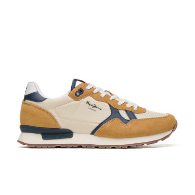 Ανδρικό Παπούτσι PEPE JEANS BRIT HERITAGE PMS30924 μπεζ