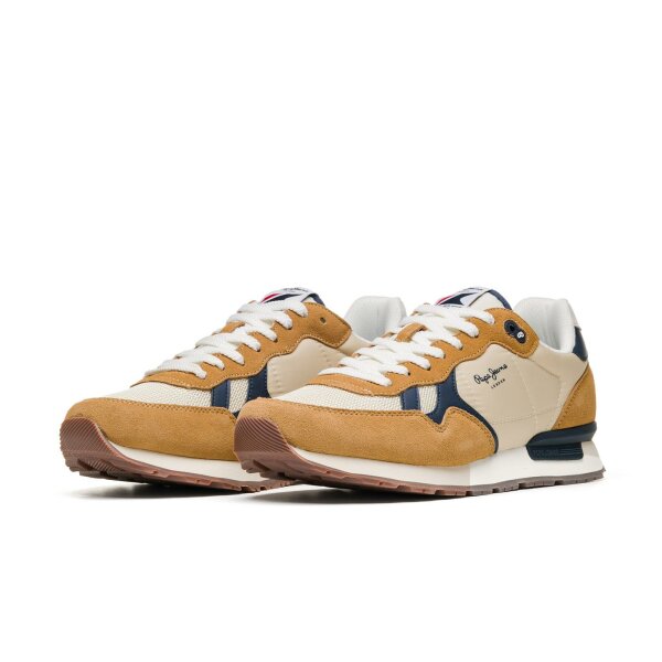 PMS30924-859_003 Ανδρικό Παπούτσι PEPE JEANS BRIT HERITAGE PMS30924 μπεζ - Image 3