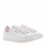 Γυναικείο Παπούτσι Λευκό Sneaker vibo μειγμα με δερμα GUESS - Image 4