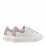 Γυναικείο Παπούτσι Λευκό Sneaker vibo μειγμα με δερμα GUESS - Image 5