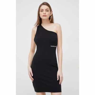 ΓΥΝΑΙΚΕΙΟ ΦΟΡΕΜΑ ΜΑΥΡΟ CALVIN KLEIN J20J220757-BEH