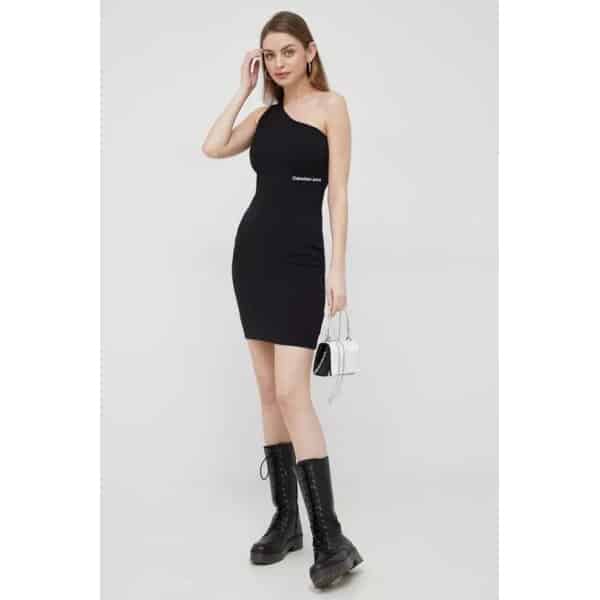 ΓΥΝΑΙΚΕΙΟ ΦΟΡΕΜΑ ΜΑΥΡΟ CALVIN KLEIN J20J220757-BEH - Image 3