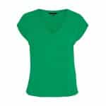 VERO MODA ΜΠΛΟΥΖΑΚΙ ΚΟΝΤΟΜΑΝΙΚΟ ΠΡΑΣΙΝΟ VMFILLI SS V-NECK TEE GA NOOS 10247666 - Image 2