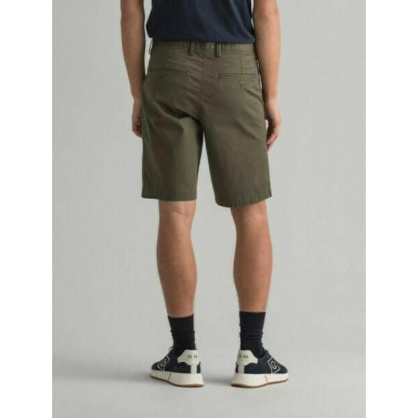 Ανδρική Βερμούδα GANT RELAXED TWILL 20007 Πράσινο - Image 2