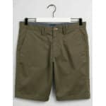 Ανδρική Βερμούδα GANT RELAXED TWILL 20007 Πράσινο