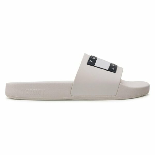 mules-sandales-de-bain-tommy-jeans-flag-pool-sld-ess-en0en02115-ecru-tcr-1 ΓΥΝΑΙΚΕΙΑ ΠΑΝΤΟΦΛΑ ΛΕΥΚΟ TOMMY JEANS EN0EN02115TCR - Image 3
