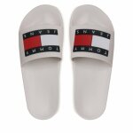 ΓΥΝΑΙΚΕΙΑ ΠΑΝΤΟΦΛΑ ΛΕΥΚΟ TOMMY JEANS EN0EN02115TCR