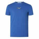 Ανδρική Μπλούζα CALVIN KLEIN STRIPE LOGO J30J322872 Μπλέ