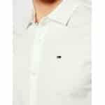 Ανδρικό Πουκάμισο Tommy Jeans DM0DM04405 Εκρού - Image 6