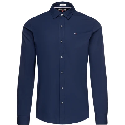 Ανδρικό Πουκάμισο Tommy Jeans DM0DM04405 Μπλέ