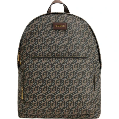 Ανδρική Τσάντα GUESS HMERLOP3106 EDERLO BACKPACK  Μαύρο Kαφέ