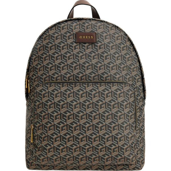 110000373525802 Ανδρική Τσάντα GUESS HMERLOP3106 EDERLO BACKPACK  Μαύρο Kαφέ - Image 1
