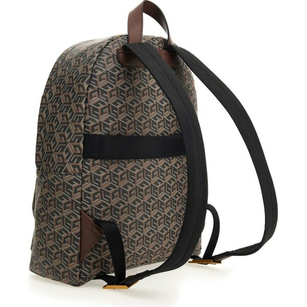 Ανδρική Τσάντα GUESS HMERLOP3106 EDERLO BACKPACK  Μαύρο Kαφέ - Image 2