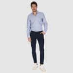 Ανδρικό Παντελόνι CHINOS GANT 1500380 TP HALLDEN SPORTS Μπλέ