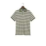 Ανδρική Μπλούζα GANT POLO MULTI STRIPE SS 2062018 Πράσινο