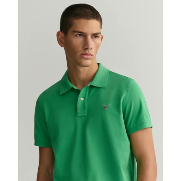 Ανδρική Μπλούζα Polo Rugger GANT 2201 Πράσινο - Image 2