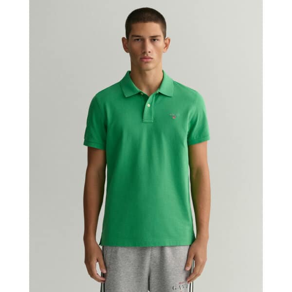 Ανδρική Μπλούζα Polo Rugger GANT 2201 Πράσινο - Image 4