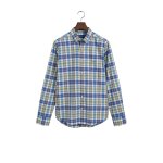 Ανδρικό Πουκάμισο GANT REG UT COLORFUL CHECK Μπλέ
