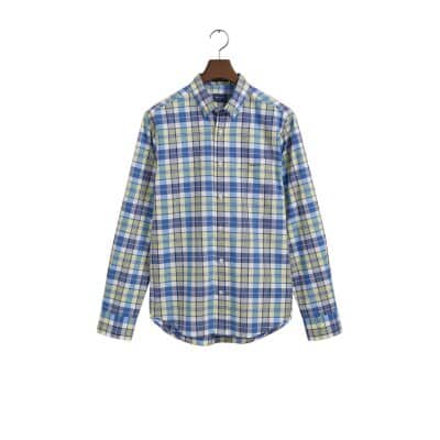 Ανδρικό Πουκάμισο GANT REG UT COLORFUL CHECK Μπλέ