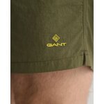 Ανδρικό Μαγιό Βερμούδα GANT CF SWIM SHORTS 922016001 Χακί - Image 4