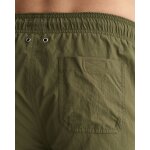 Ανδρικό Μαγιό Βερμούδα GANT CF SWIM SHORTS 922016001 Χακί - Image 5
