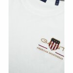 Ανδρική Μπλούζα GANT SHIELD EMB SS 2003081 Λευκό - Image 5
