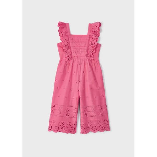 23-03845-030-L-4 Φόρμα μακριά διάτρητη από βαμβάκι κορίτσι 23-03845-030 - Image 3